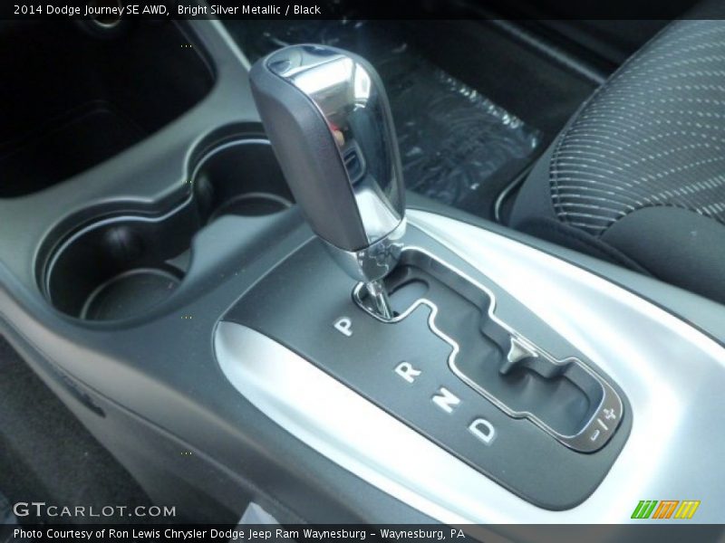 Bright Silver Metallic / Black 2014 Dodge Journey SE AWD