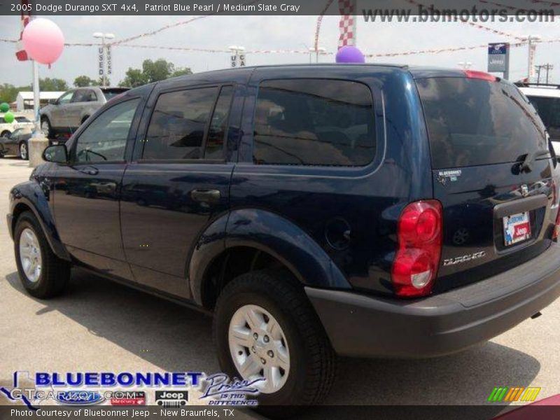 Patriot Blue Pearl / Medium Slate Gray 2005 Dodge Durango SXT 4x4