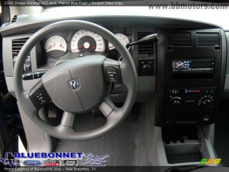 Patriot Blue Pearl / Medium Slate Gray 2005 Dodge Durango SXT 4x4