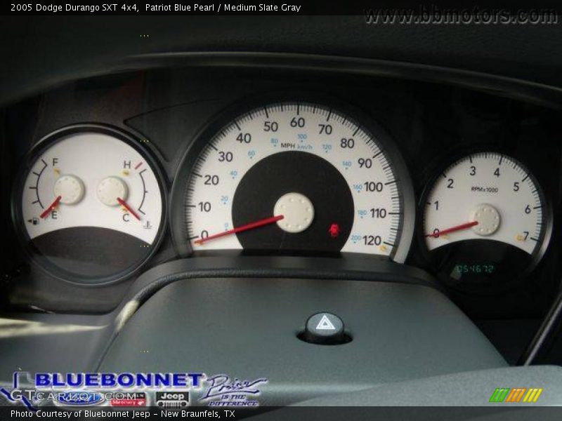 Patriot Blue Pearl / Medium Slate Gray 2005 Dodge Durango SXT 4x4