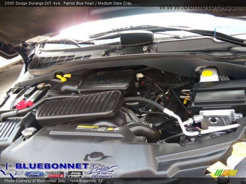 Patriot Blue Pearl / Medium Slate Gray 2005 Dodge Durango SXT 4x4