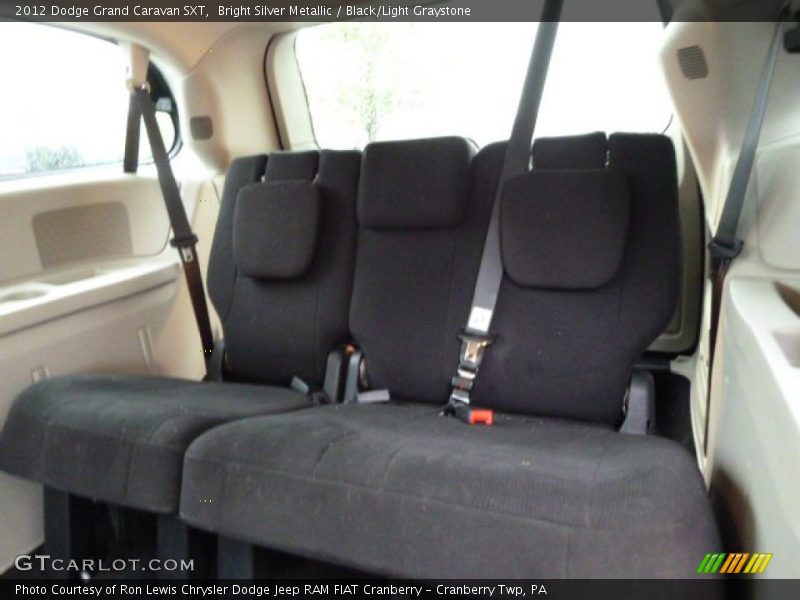 Bright Silver Metallic / Black/Light Graystone 2012 Dodge Grand Caravan SXT
