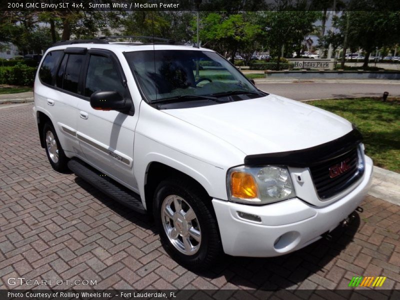 Summit White / Medium Pewter 2004 GMC Envoy SLT 4x4