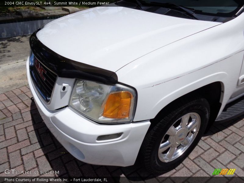 Summit White / Medium Pewter 2004 GMC Envoy SLT 4x4