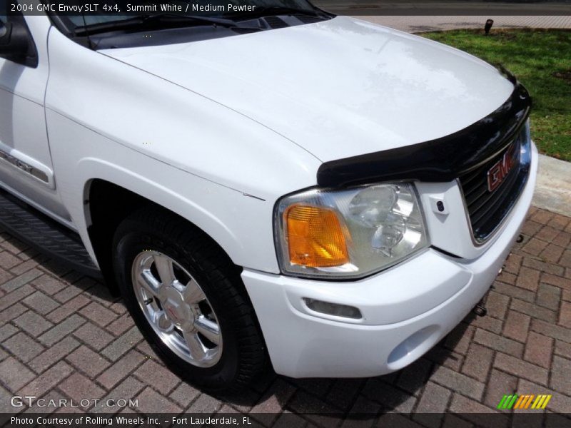 Summit White / Medium Pewter 2004 GMC Envoy SLT 4x4