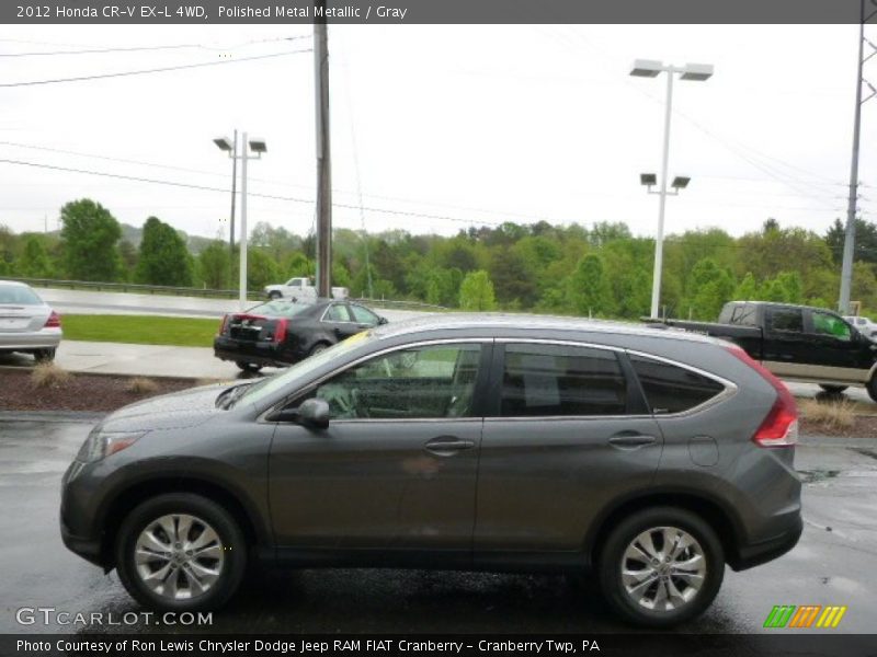 Polished Metal Metallic / Gray 2012 Honda CR-V EX-L 4WD
