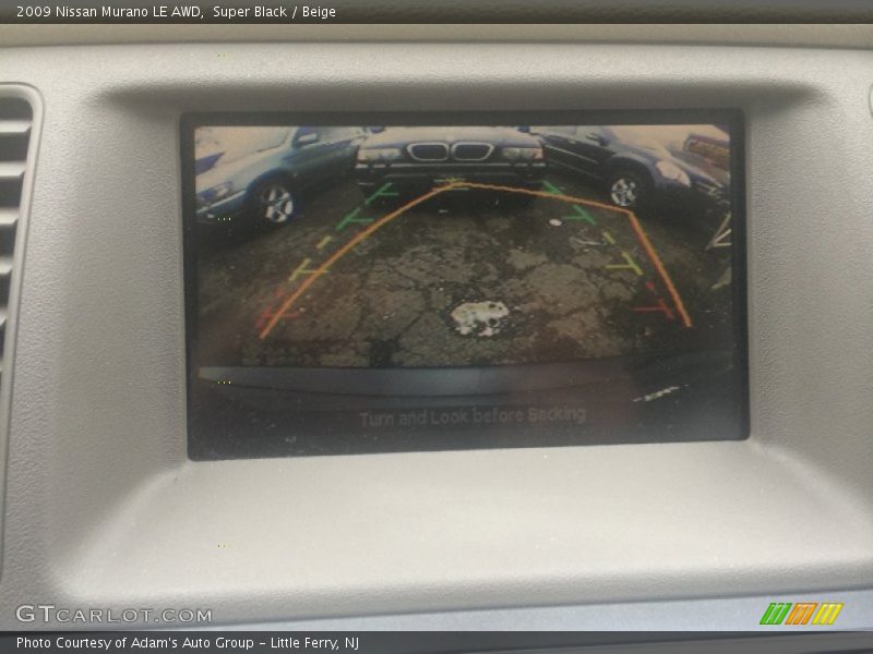 Super Black / Beige 2009 Nissan Murano LE AWD