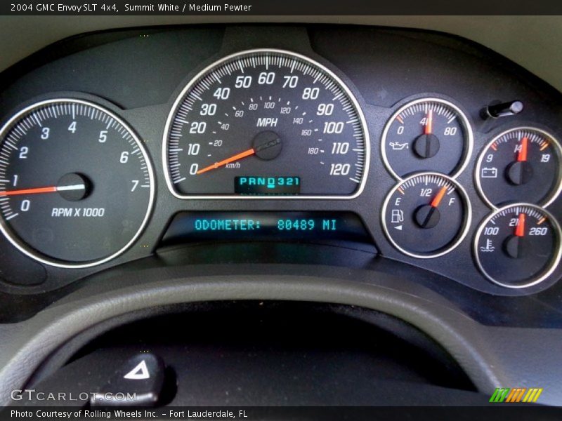  2004 Envoy SLT 4x4 SLT 4x4 Gauges