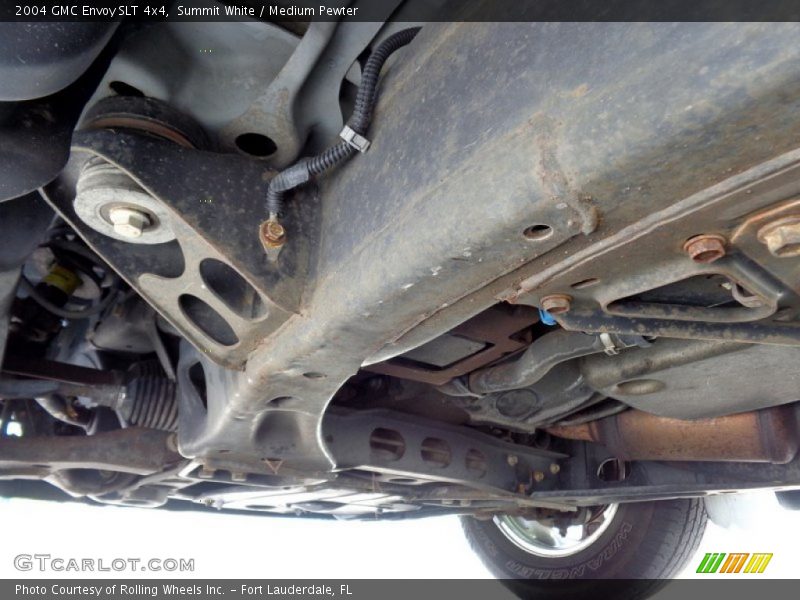 Undercarriage of 2004 Envoy SLT 4x4