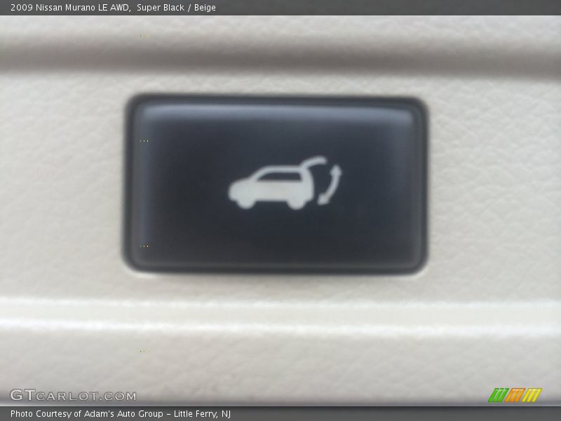 Super Black / Beige 2009 Nissan Murano LE AWD
