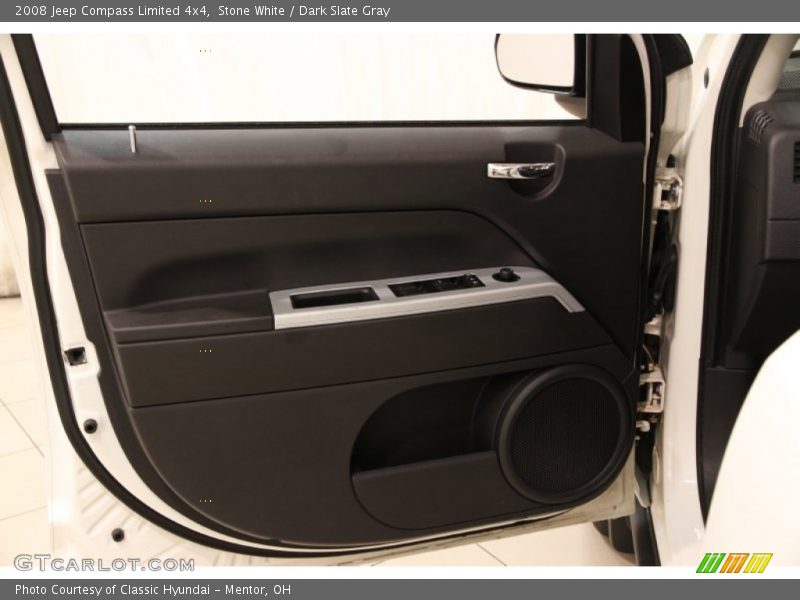 Stone White / Dark Slate Gray 2008 Jeep Compass Limited 4x4