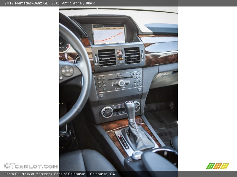Arctic White / Black 2012 Mercedes-Benz GLK 350