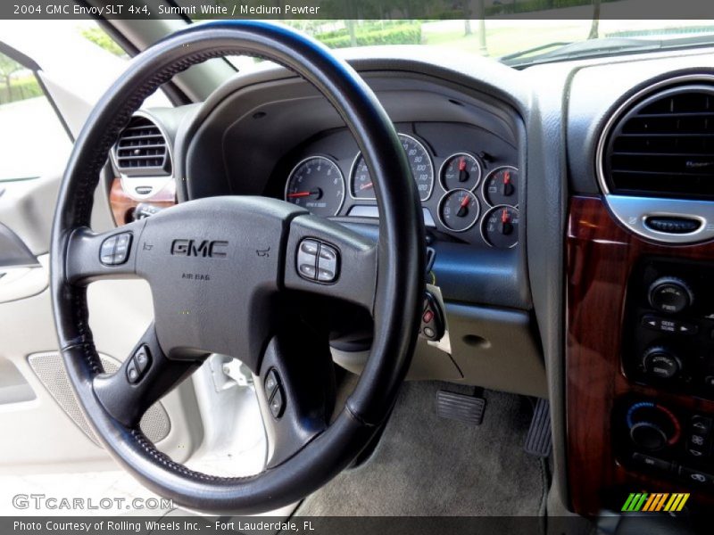 Summit White / Medium Pewter 2004 GMC Envoy SLT 4x4