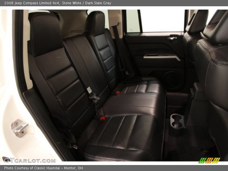 Stone White / Dark Slate Gray 2008 Jeep Compass Limited 4x4