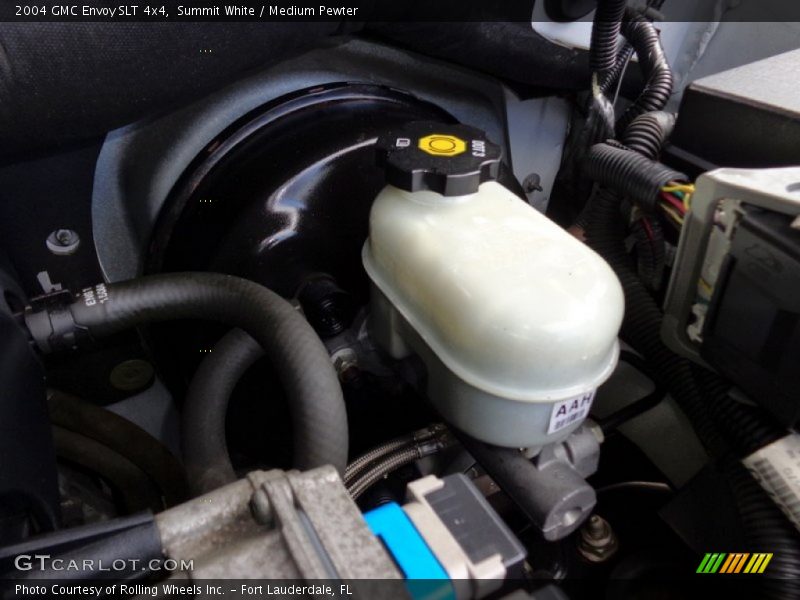 Summit White / Medium Pewter 2004 GMC Envoy SLT 4x4