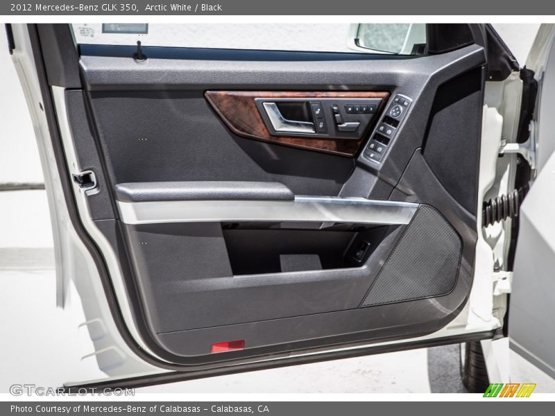 Arctic White / Black 2012 Mercedes-Benz GLK 350