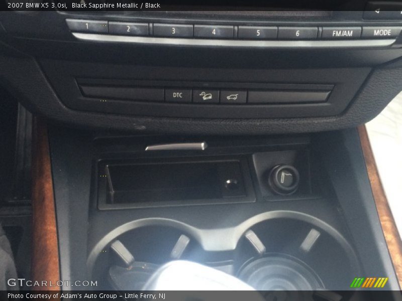 Black Sapphire Metallic / Black 2007 BMW X5 3.0si