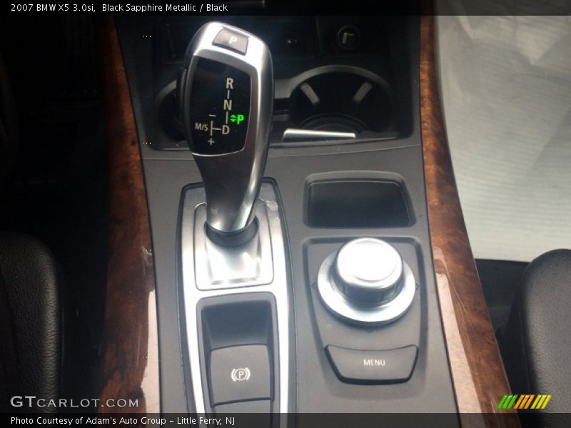 Black Sapphire Metallic / Black 2007 BMW X5 3.0si