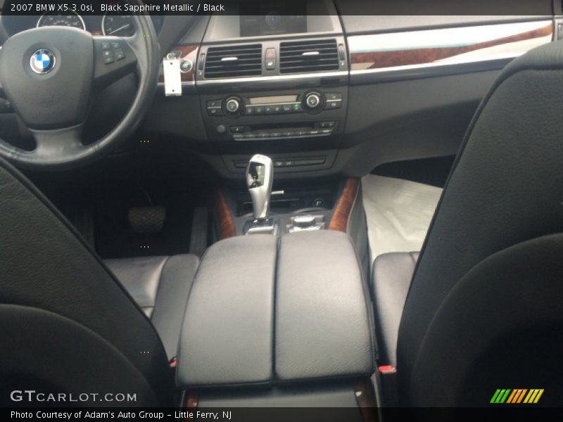 Black Sapphire Metallic / Black 2007 BMW X5 3.0si