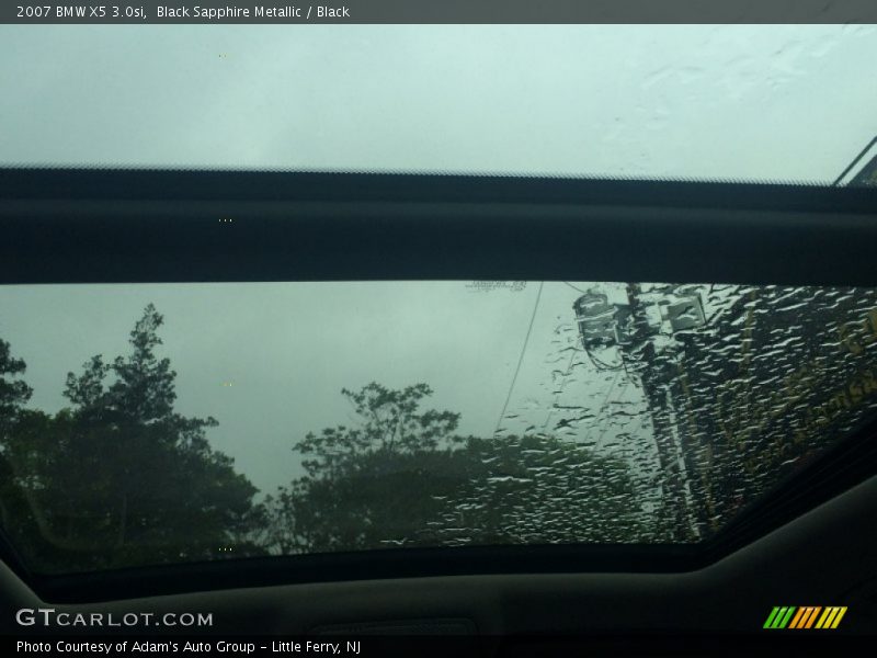 Black Sapphire Metallic / Black 2007 BMW X5 3.0si