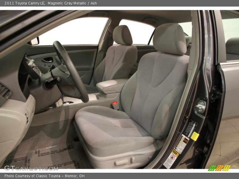 Magnetic Gray Metallic / Ash 2011 Toyota Camry LE