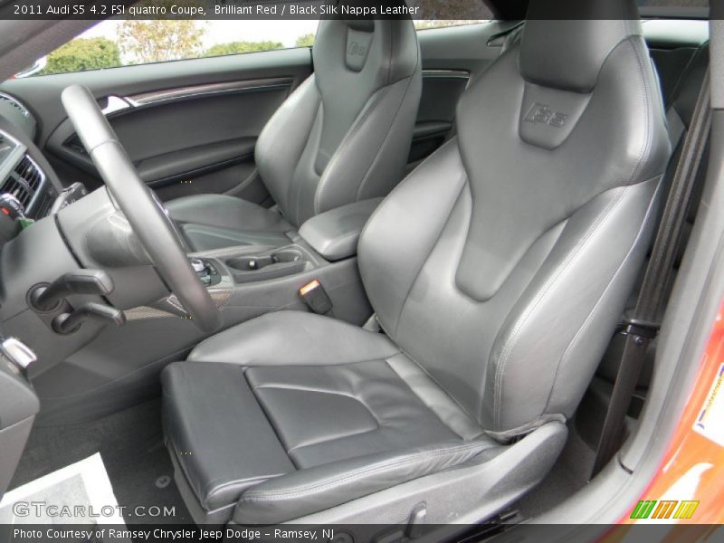 Front Seat of 2011 S5 4.2 FSI quattro Coupe