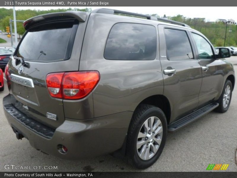 Pyrite Mica / Sand Beige 2011 Toyota Sequoia Limited 4WD