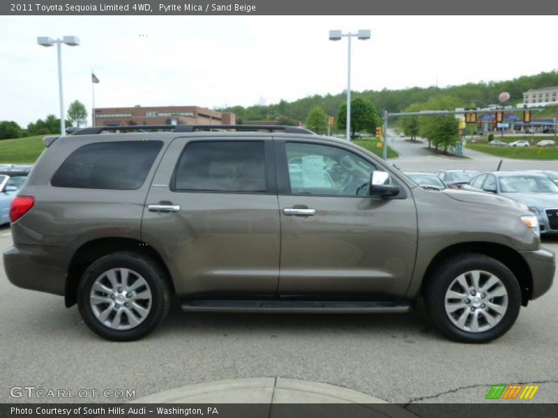 Pyrite Mica / Sand Beige 2011 Toyota Sequoia Limited 4WD
