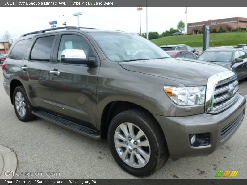 Pyrite Mica / Sand Beige 2011 Toyota Sequoia Limited 4WD