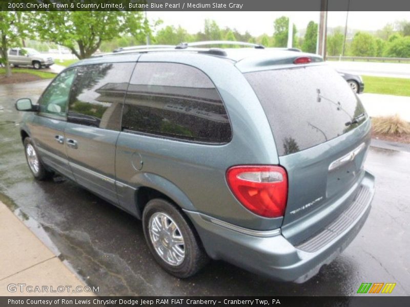 Butane Blue Pearl / Medium Slate Gray 2005 Chrysler Town & Country Limited