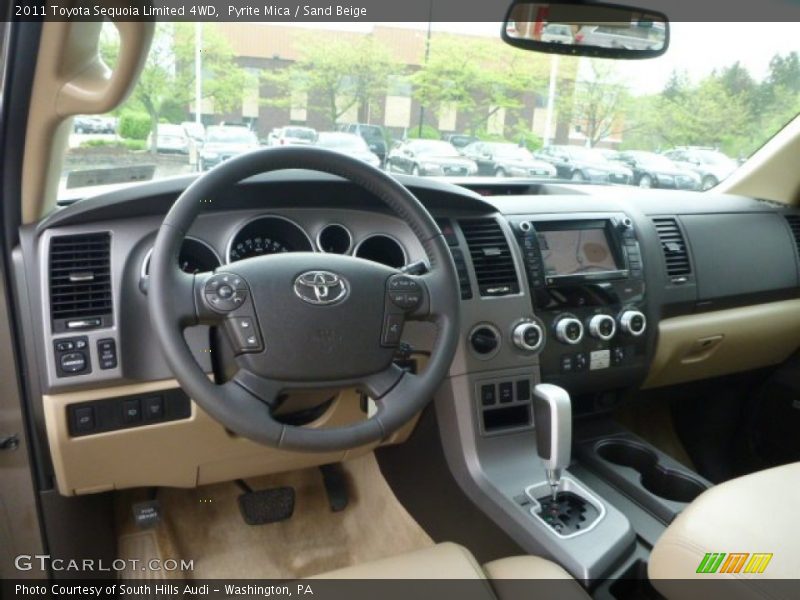 Pyrite Mica / Sand Beige 2011 Toyota Sequoia Limited 4WD