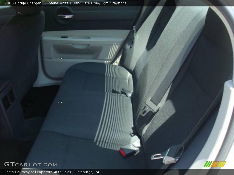 Stone White / Dark Slate Gray/Light Graystone 2006 Dodge Charger SE