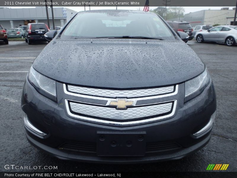 Cyber Gray Metallic / Jet Black/Ceramic White 2011 Chevrolet Volt Hatchback