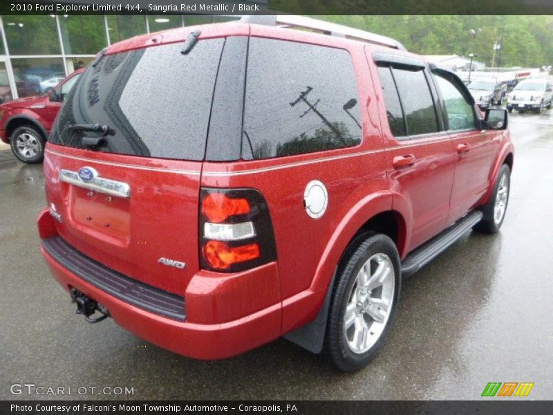  2010 Explorer Limited 4x4 Sangria Red Metallic