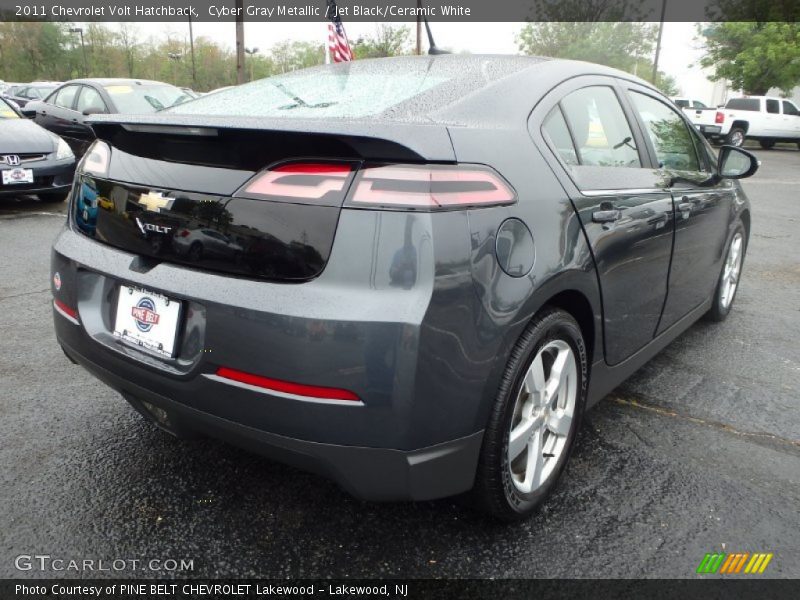 Cyber Gray Metallic / Jet Black/Ceramic White 2011 Chevrolet Volt Hatchback