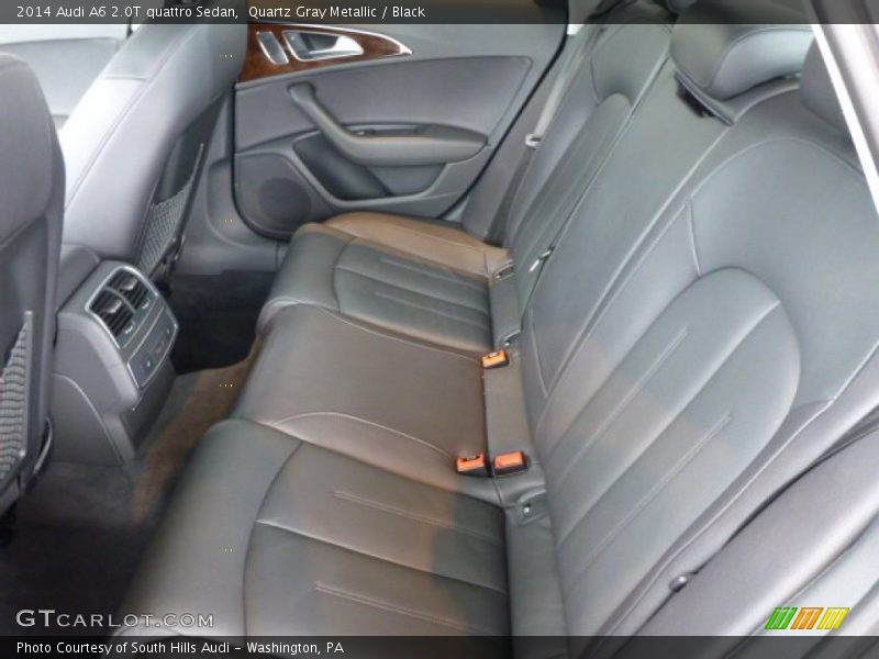 Quartz Gray Metallic / Black 2014 Audi A6 2.0T quattro Sedan