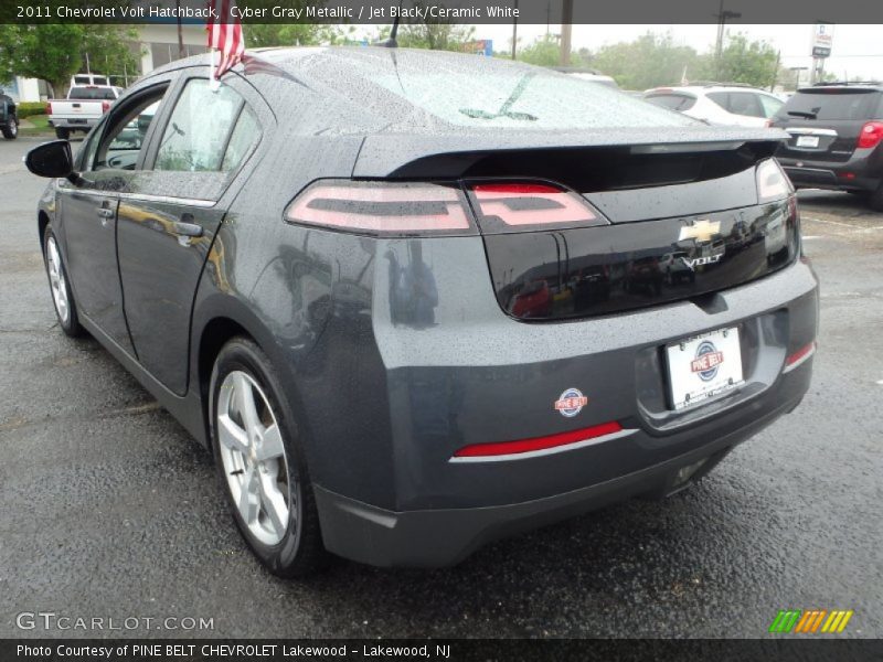 Cyber Gray Metallic / Jet Black/Ceramic White 2011 Chevrolet Volt Hatchback