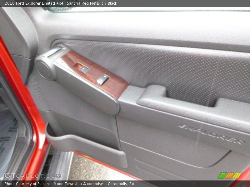 Sangria Red Metallic / Black 2010 Ford Explorer Limited 4x4