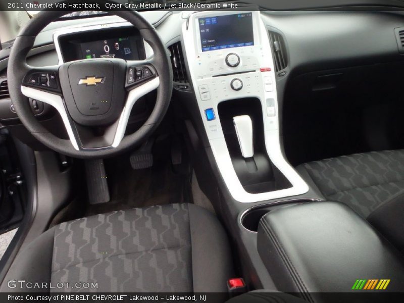 Cyber Gray Metallic / Jet Black/Ceramic White 2011 Chevrolet Volt Hatchback