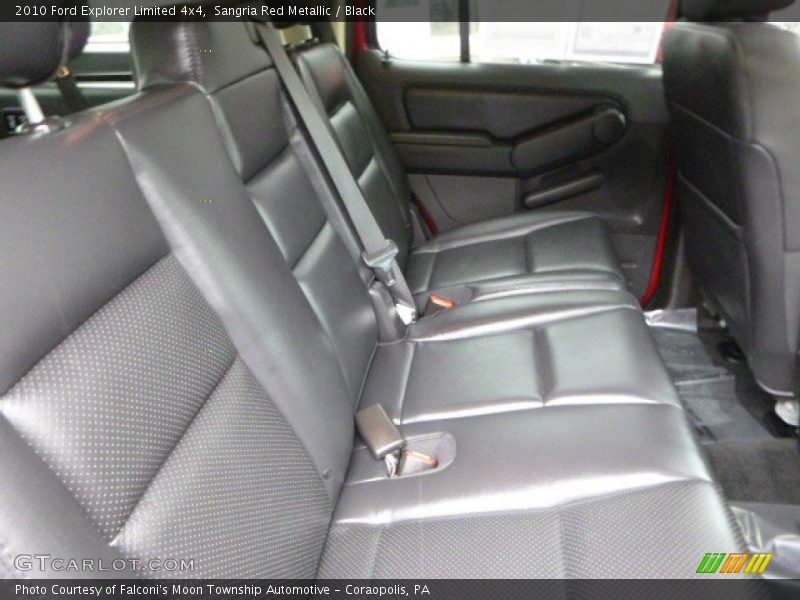 Sangria Red Metallic / Black 2010 Ford Explorer Limited 4x4