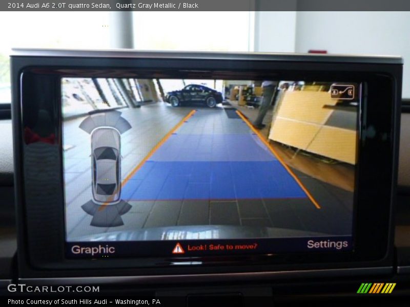 Quartz Gray Metallic / Black 2014 Audi A6 2.0T quattro Sedan