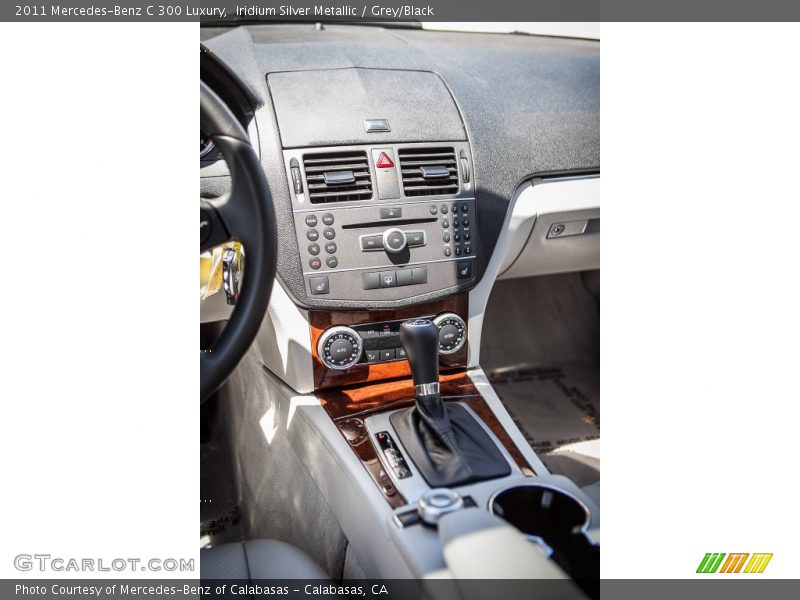 Iridium Silver Metallic / Grey/Black 2011 Mercedes-Benz C 300 Luxury