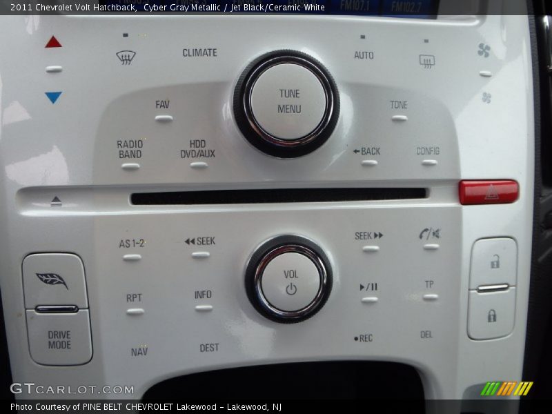 Controls of 2011 Volt Hatchback