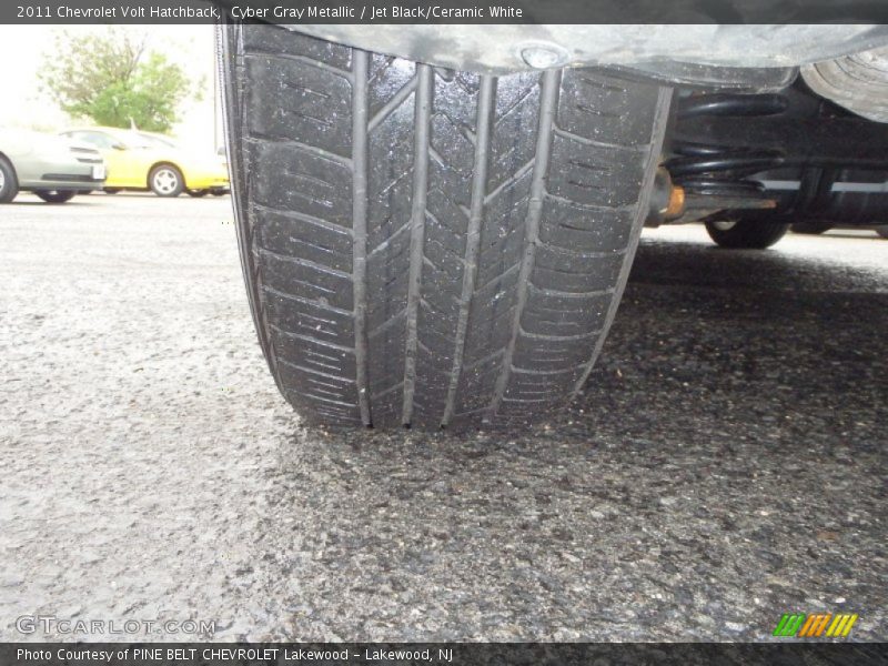 Cyber Gray Metallic / Jet Black/Ceramic White 2011 Chevrolet Volt Hatchback