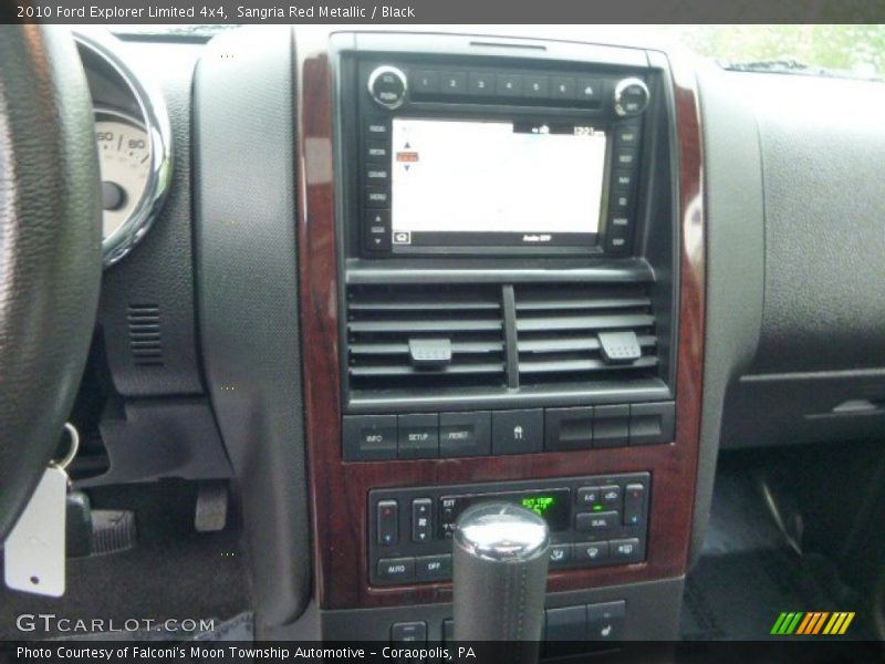 Sangria Red Metallic / Black 2010 Ford Explorer Limited 4x4