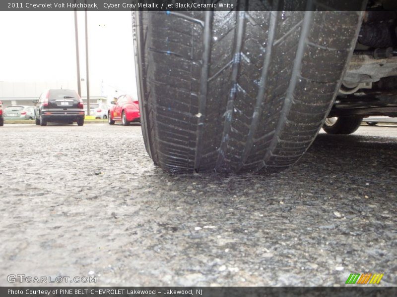 Cyber Gray Metallic / Jet Black/Ceramic White 2011 Chevrolet Volt Hatchback