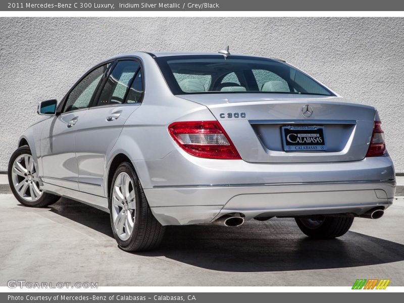 Iridium Silver Metallic / Grey/Black 2011 Mercedes-Benz C 300 Luxury