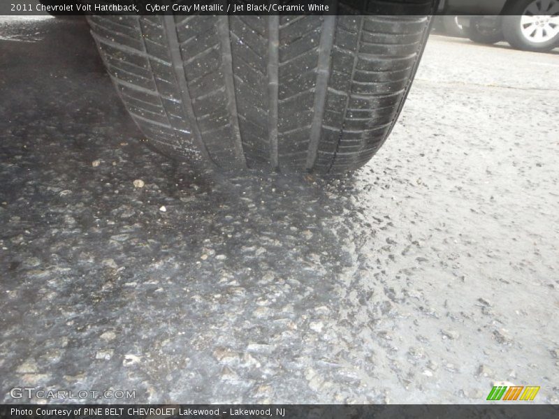 Cyber Gray Metallic / Jet Black/Ceramic White 2011 Chevrolet Volt Hatchback