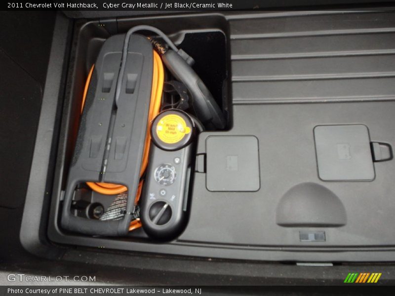 Cyber Gray Metallic / Jet Black/Ceramic White 2011 Chevrolet Volt Hatchback