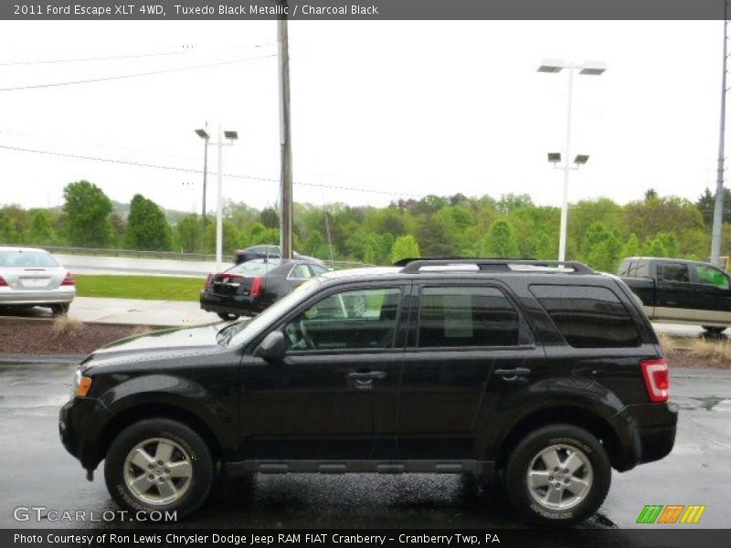 Tuxedo Black Metallic / Charcoal Black 2011 Ford Escape XLT 4WD